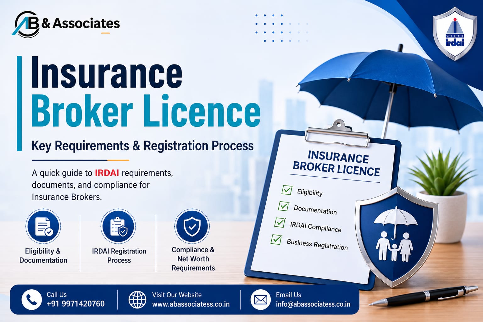 Requirement for insurance Broker license 